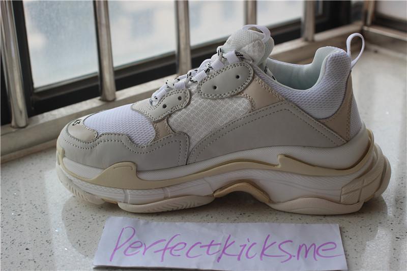 God Paris Triple S Trainer All white ready